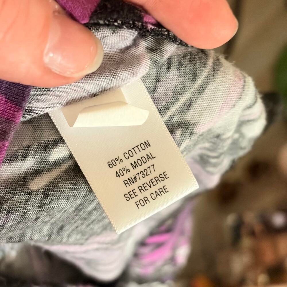 Elle Butterfly Print Y2K Top S - Picture 5 of 5